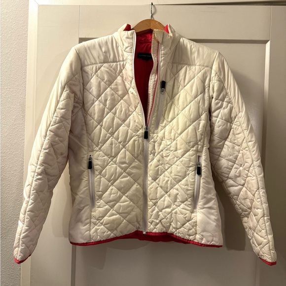 Lands’ End Full Zip-Up Quilted Jacket - Picture 1 of 6